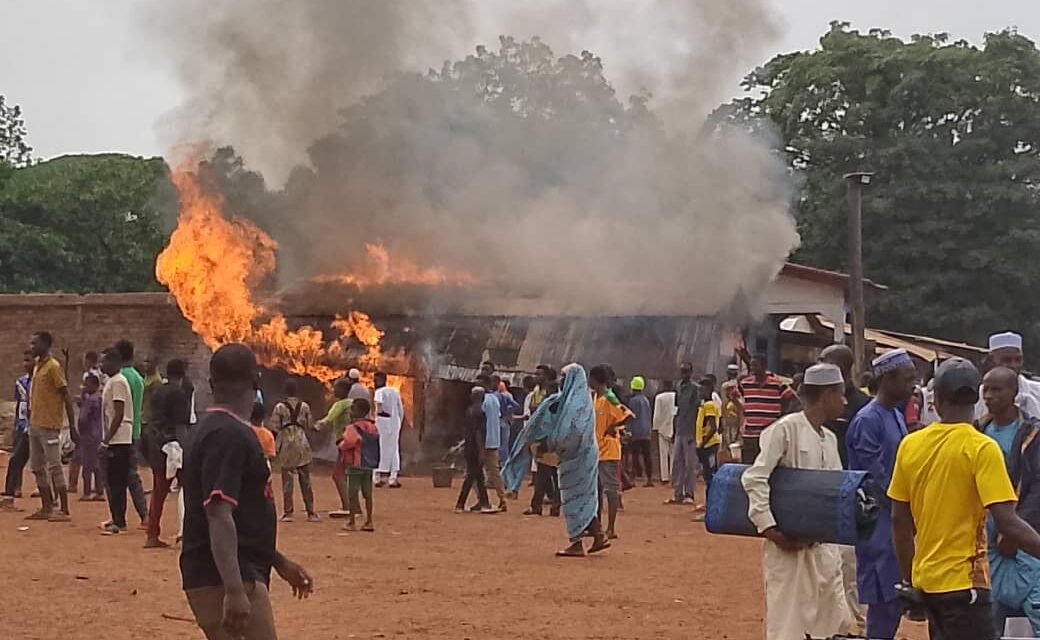 Centrafrique : incendie d’un dépôt de carburant à Ippy centre