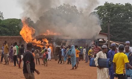Centrafrique : incendie d’un dépôt de carburant à Ippy centre