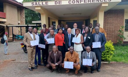Centrafrique : clôture de la première session de formation des formateurs de l’ENAM, un pas de plus vers une administration centrafricaine renforcée