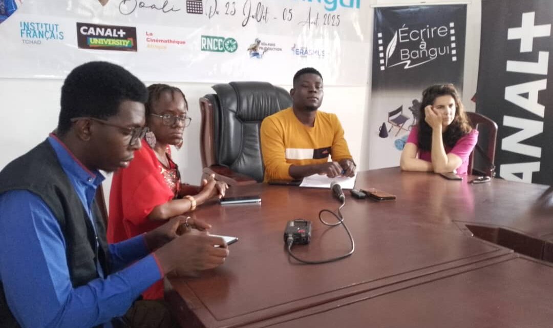 Centrafrique : l’association Le Ti Be Africa veut promouvoir le cinéma centrafricain à l’international