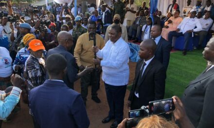 Centrafrique : les ressortissants de la Lobaye expriment leur reconnaissance au Président Touadéra