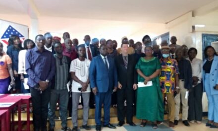 Centrafrique : l’Université de Bangui inaugure un American Corner, nouvel espace d’échange et d’apprentissage