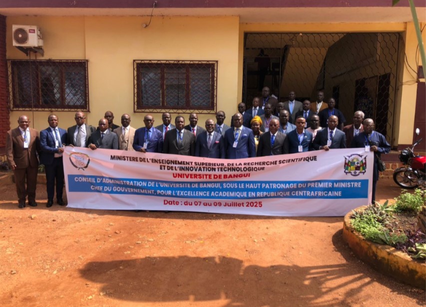 Centrafrique : relance du Conseil d’Administration de l’Université de Bangui, un pas décisif vers l’excellence académique