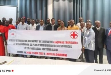 Centrafrique : la Croix-Rouge Centrafricaine et la Croix-Rouge Néerlandaise renouvellent leur partenariat