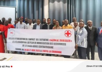 Centrafrique : la Croix-Rouge Centrafricaine et la Croix-Rouge Néerlandaise renouvellent leur partenariat