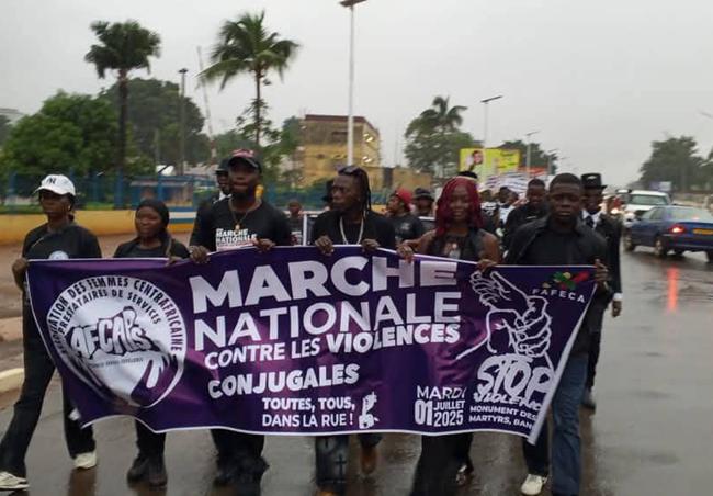 Centrafrique : la FAFECA se mobilise contre les violences conjugales