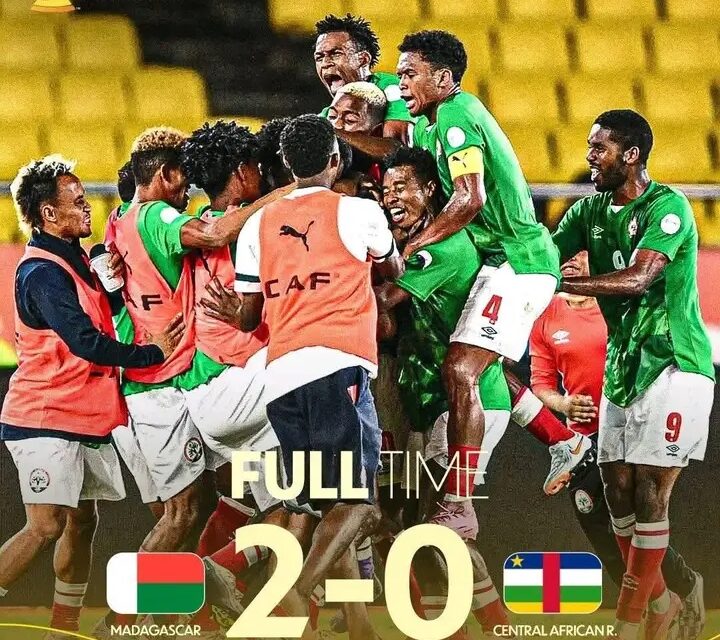 CHAN 2025 : la Centrafrique éliminée après sa défaite 2-0 face à Madagascar