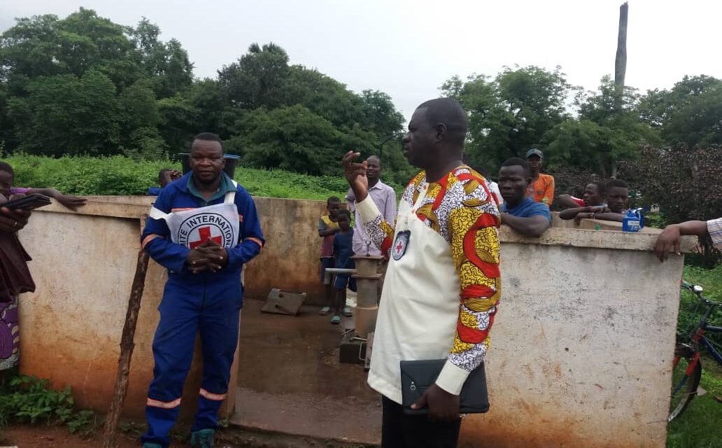 Batangafo : le CICR réhabilite 6 forages au village Gbazara