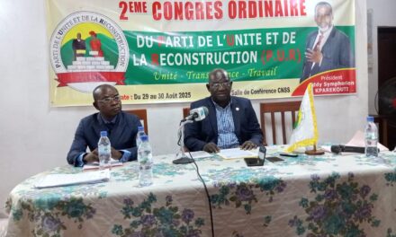 Centrafrique : le parti PUR annonce son 2ᵉCongrès Ordinaire sous le signe de la reconstruction nationale