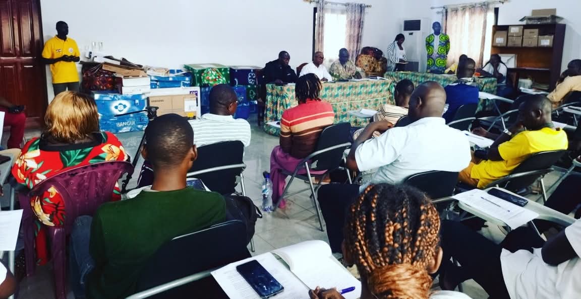 Centrafrique : l’ICASEES échange avec les médias pour une meilleure appropriation des concepts du 4e RGPH