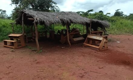 Centrafrique : alerte sur la précarité des infrastructures scolaires au village Sangoldoro, dans la sous-préfecture de Koui