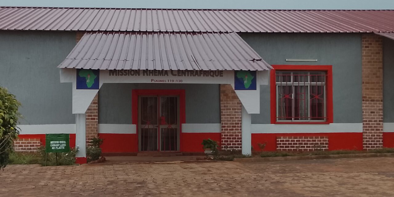 Centrafrique : l’église mission Rhema abrite un camp des jeunes chrétiens dénommé « génération choisie »