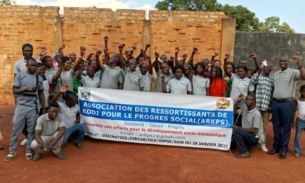 Centrafrique : lancement officiel de l’Association des Ressortissants de Kodi pour le Progrès Social (ARKPS)