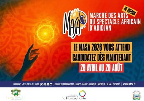 MASA 2026 : l’Afrique des arts à l’honneur à Abidjan