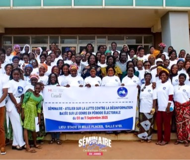Centrafrique : des femmes journalistes formées à une couverture électorale sensible au genre grâce au soutien de Centrafrique Check et du Canada