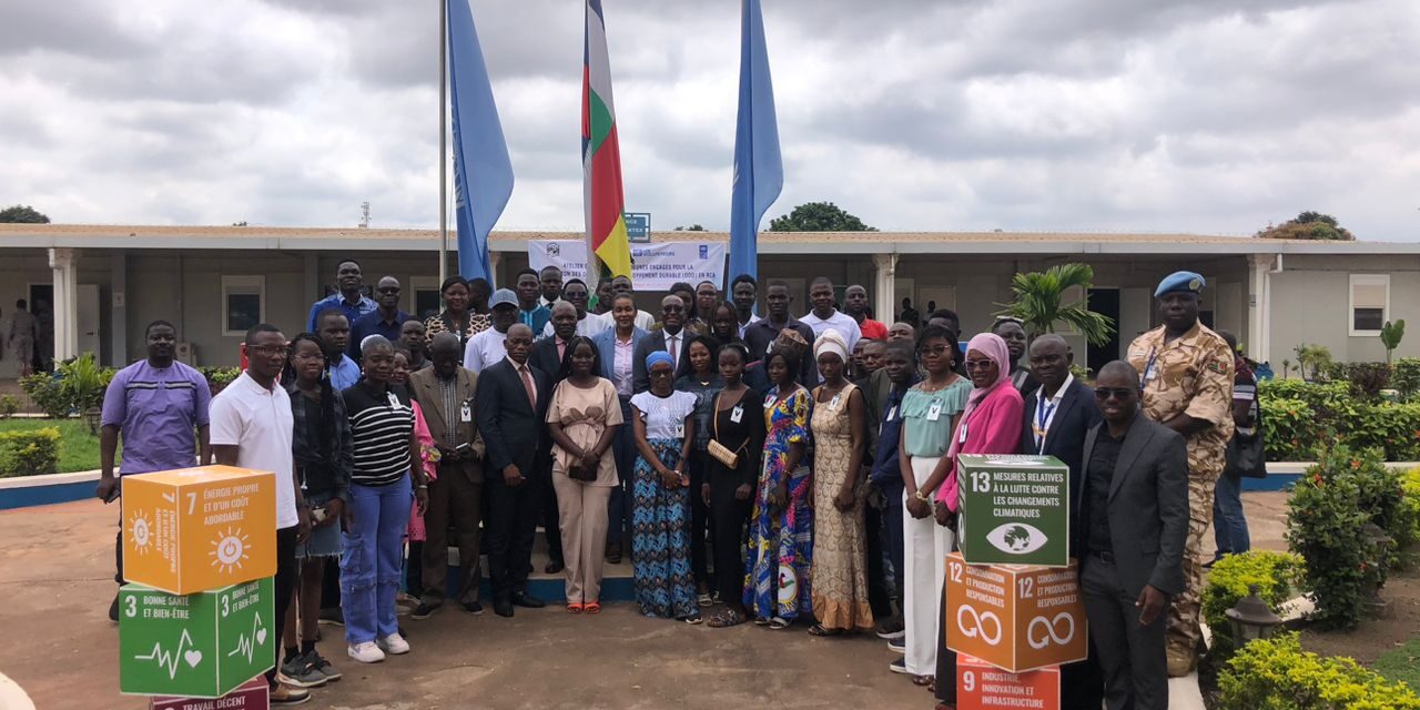 Centrafrique : le PNUD mise sur la jeunesse pour accélérer les Objectifs de Développement Durable (ODD)