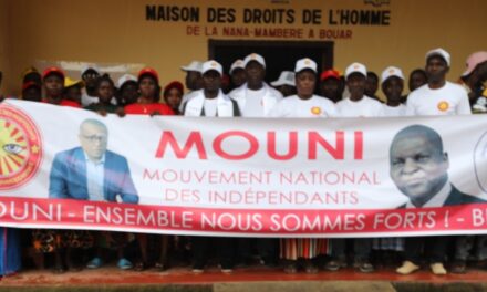 Centrafrique : le parti MOUNI prêt pour les élections groupées de décembre prochain.