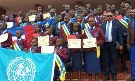 Centrafrique : la 7ᵉpromotion des députés juniors prête serment à l’Assemblée nationale