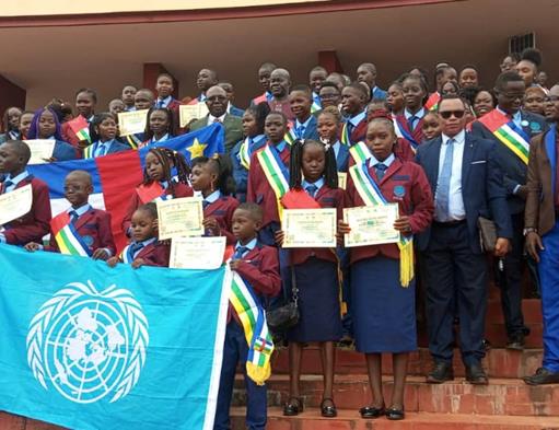 Centrafrique : la 7ᵉpromotion des députés juniors prête serment à l’Assemblée nationale