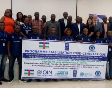 Centrafrique : la COHEB lance officiellement la 2e phase du projet SEDOUTI de la Réinsertion socio-économique des ex-combattants