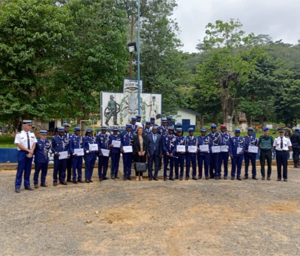 Centrafrique : clôture de la 2e promotion du « Stage de diplôme d’état-major » de la Gendarmerie nationale