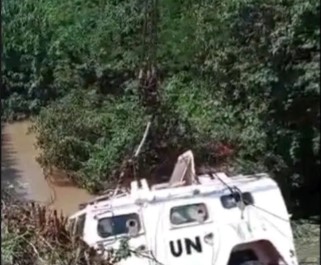 Centrafrique : 5 Casques bleus de la Minusca portés disparus dans un accident de route à 35 km au nord-est de Damara