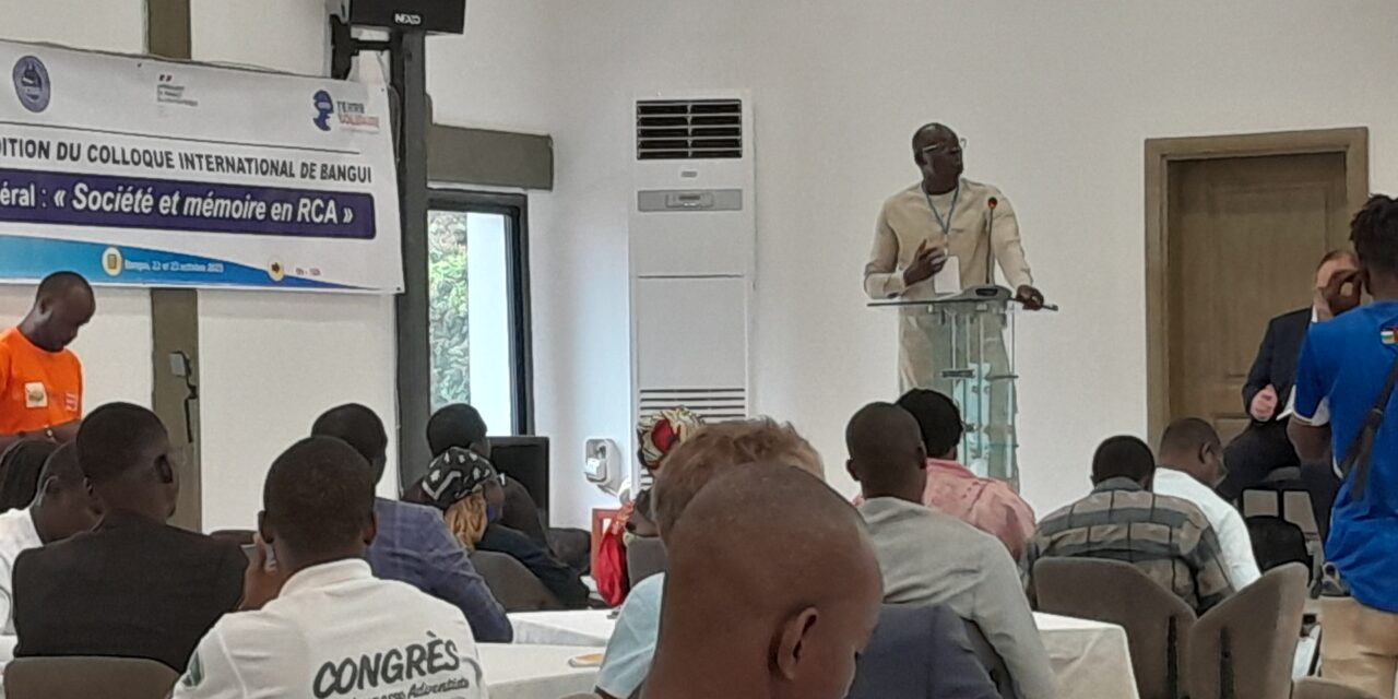 Centrafrique : la mémoire au cœur du 3ᵉ Colloque scientifique international de Bangui