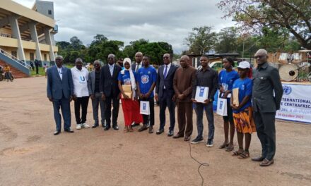 Centrafrique : les Nations Unies célèbrent leur 80 ans d&rsquo;existence