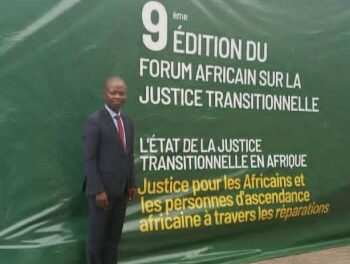 Justice transitionnelle : Dr Arnaud Yaliki représente la RCA au Forum africain de Kinshasa