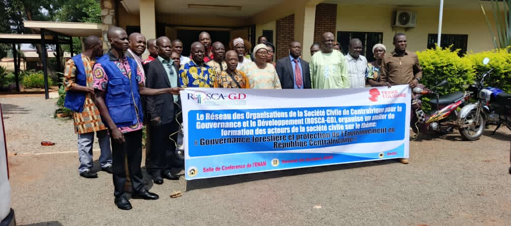 Centrafrique : le ROSCA-GD mobilise la société civile pour la gouvernance forestière et environnementale
