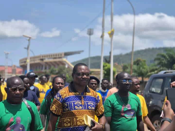 Saint-Juste Gueré-Mbenzi Omby dépose officiellement sa candidature à la présidence de l’UMC, avec pour ambition de redonner prestige et unité à la musique centrafricaine