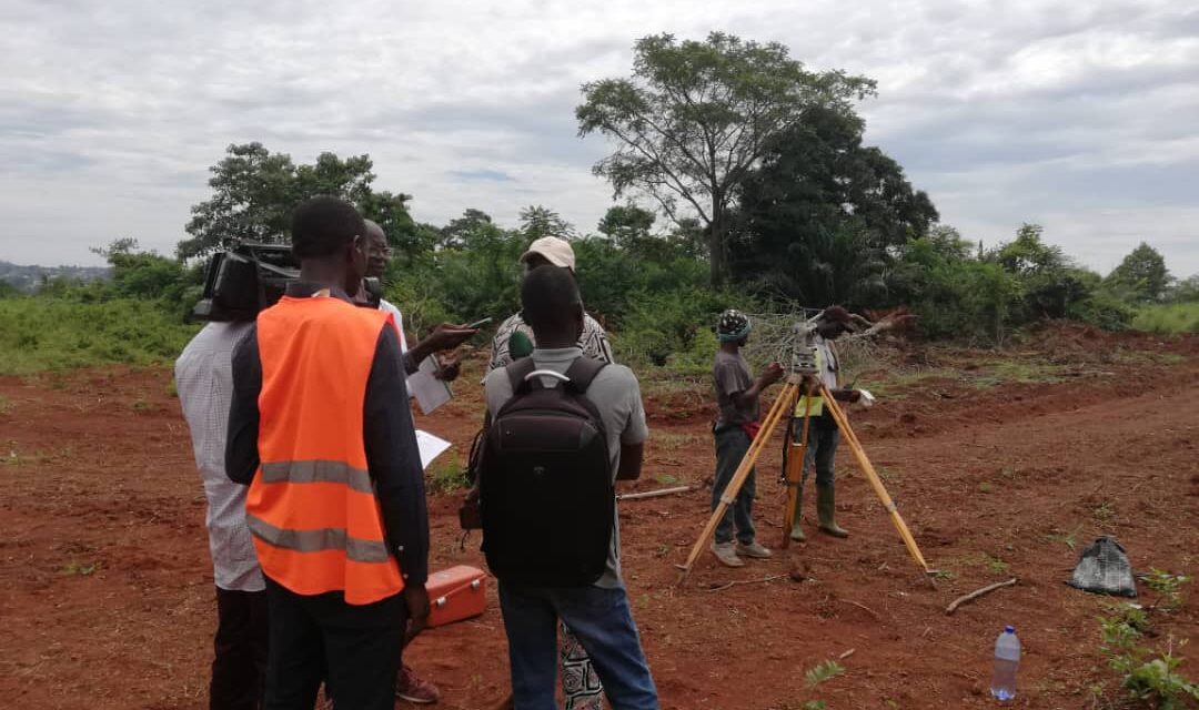 Centrafrique : descente officielle sur le site de lotissement baptisé « Nicole Koué »