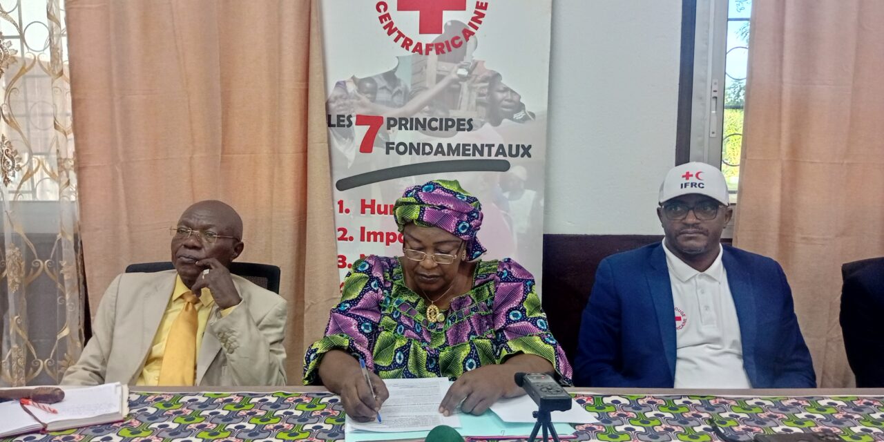 La Croix-Rouge centrafricaine célèbre ses 59 ans de reconnaissance par l’État