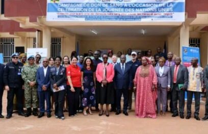 Centrafrique : les Nations unies célèbrent leur 80ᵉanniversaire par une campagne nationale de don de sang