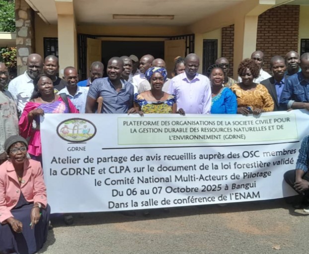 Centrafrique : implication de la société civile dans le nouveau code forestier