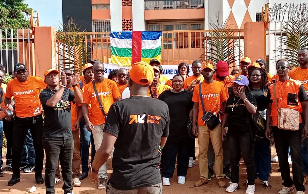 Le personnel d’Orange Centrafrique en grève de 3 jours pour réclamer une hausse salariale de 40 %