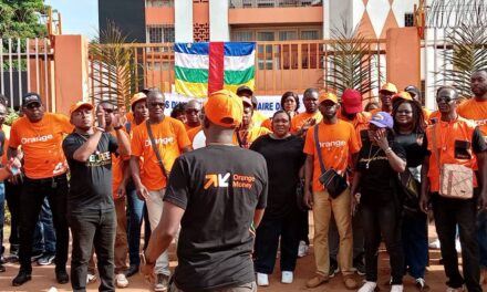 Le personnel d’Orange Centrafrique en grève de 3 jours pour réclamer une hausse salariale de 40 %