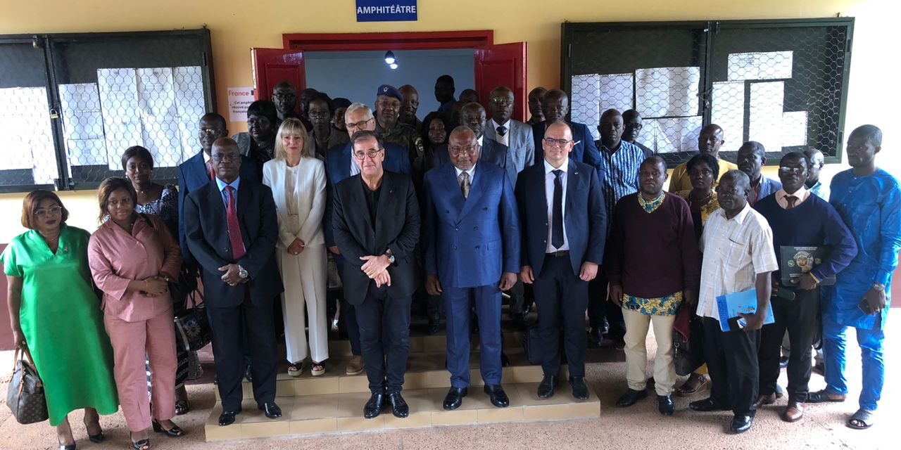 Centrafrique : L’amphithéâtre de l’ENAM rénové et inauguré grâce à la coopération française