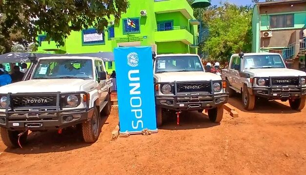 Centrafrique : l’UNOPS remet des équipements au Projet Élevage et d’Appui aux Jeunes