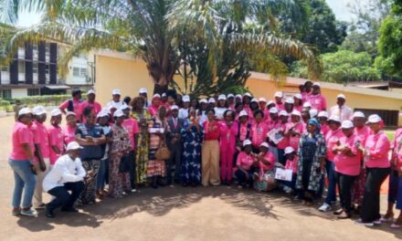 Centrafrique : clôture de la compagne d&rsquo;Octobre rose, consacrée à la lutte contre le cancer du sein et du col de l&rsquo;utérus