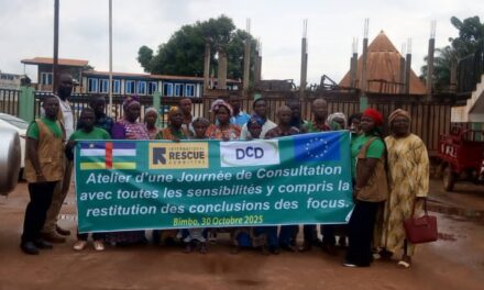 Centrafrique : DCD lance un projet pour renforcer la participation citoyenne des jeunes et des femmes à Bimbo