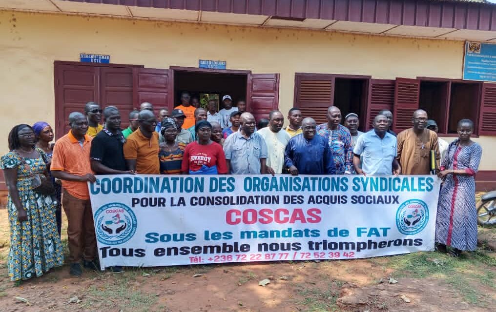 Centrafrique : la COSCAS soutient la vision du Président Faustin Archange Touadera
