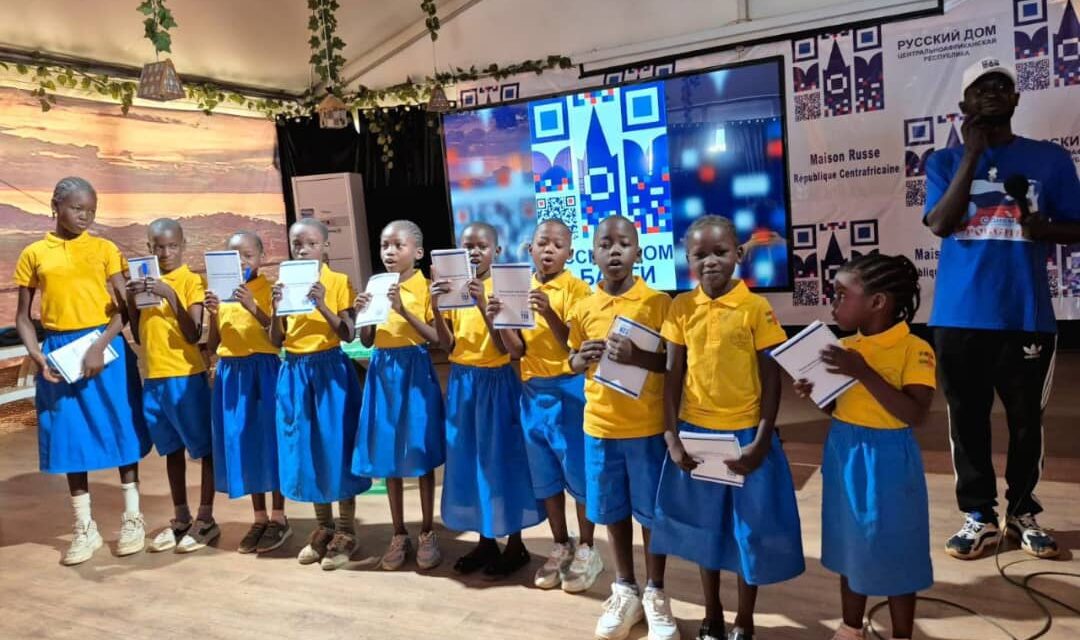 La maison russe de Bangui célèbre la Toussaint avec le complexe scolaire synodal Maria de Gbangouma