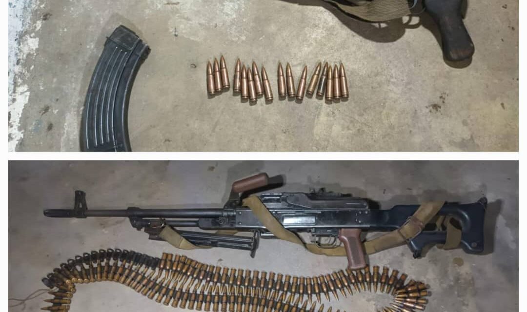 Centrafrique : Une opération de saisie d’armes illégales près de Moyen-Sido