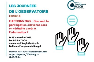 Interview avec Kessy Ekomo pour la 9ème édition des Journées de l&rsquo;Observatoire