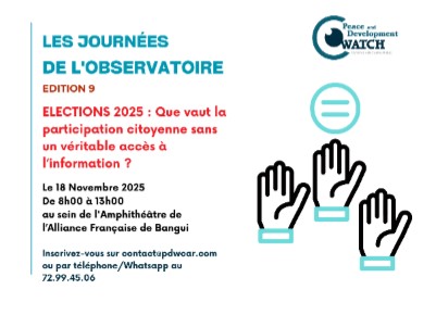 Interview avec Kessy Ekomo pour la 9ème édition des Journées de l’Observatoire