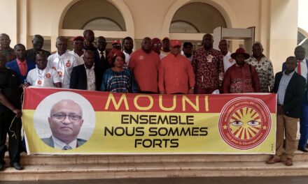 Centrafrique : Thierry Kamach installe officiellement la Direction nationale de campagne électorale de son parti Mouni