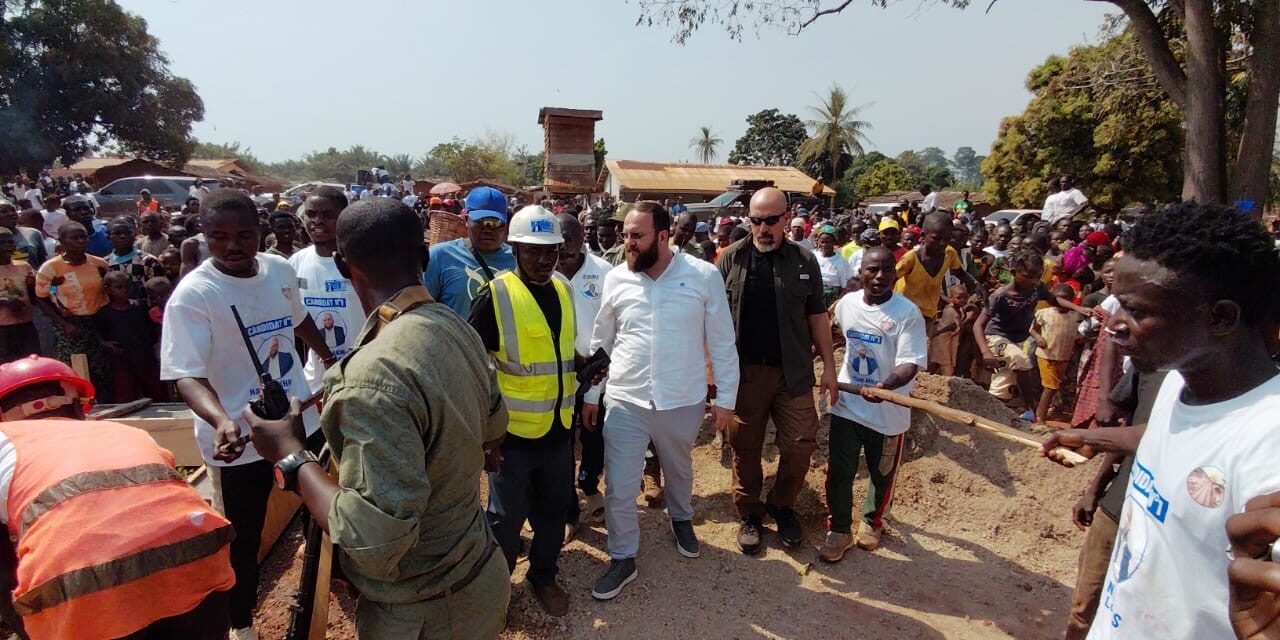 La Campagne électorale à Mbaiki 3 marquée par la remise d’ambulance, de bâtiment scolaire et des kits de santé
