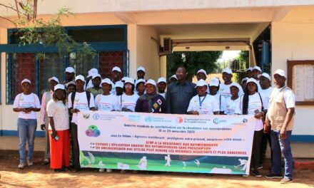 Centrafrique : sensibilisation sur la résistance aux antimicrobiens