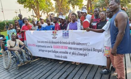 Un tournoi de tennis de table qui fait vivre les valeurs de l&rsquo;inclusion à la maison Russe